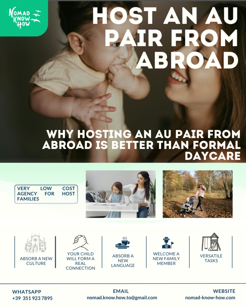 host an au pair from abroad